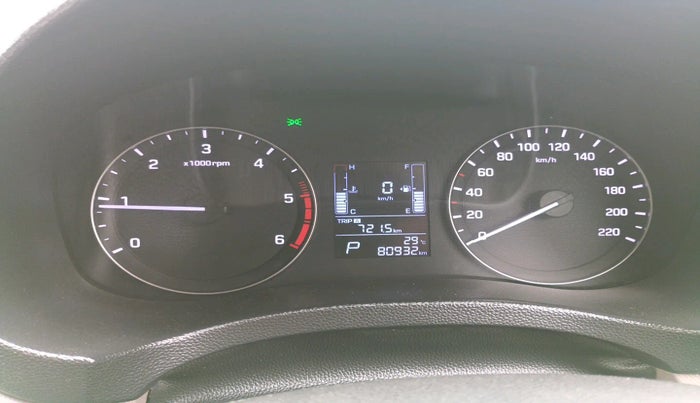 2018 Hyundai Creta SX PLUS AT 1.6 DIESEL, Diesel, Automatic, 80,932 km, interior