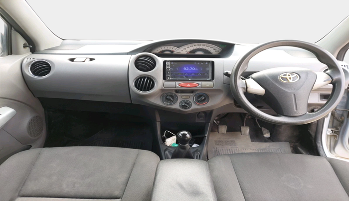 2011 Toyota Etios V, Petrol, Manual, 1,25,558 km, interior