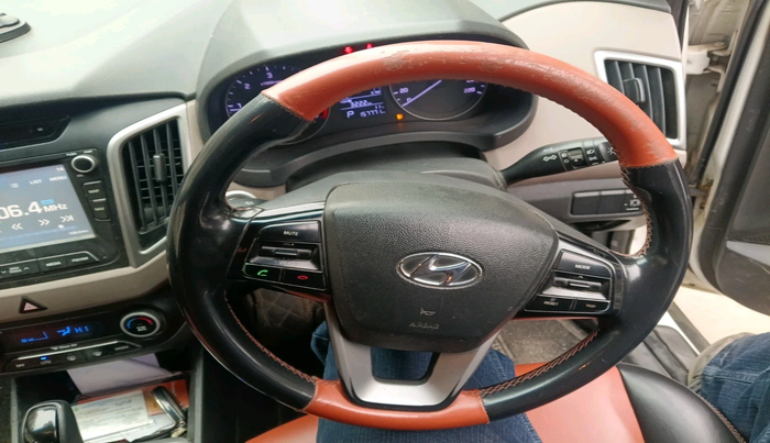 2017 Hyundai Creta SX PLUS AT 1.6 DIESEL, Diesel, Automatic, 1,57,771 km, interior