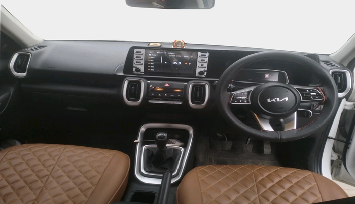 2025 KIA SONET HTK (O) 1.2 Petrol MT, Petrol, Manual, 8,116 km, interior