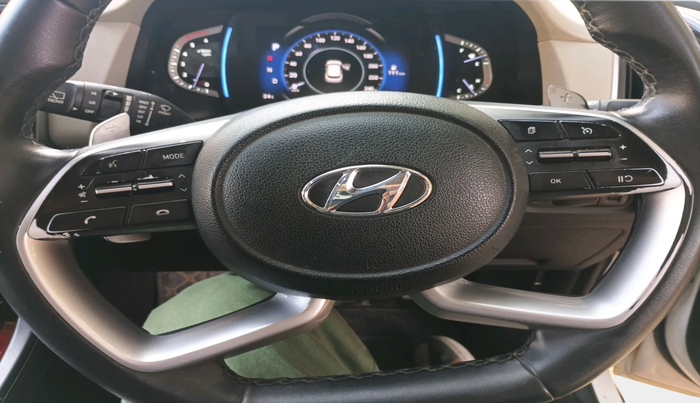 2021 Hyundai Creta SX (O) AT 1.5 DIESEL, Diesel, Automatic, 81,232 km, interior
