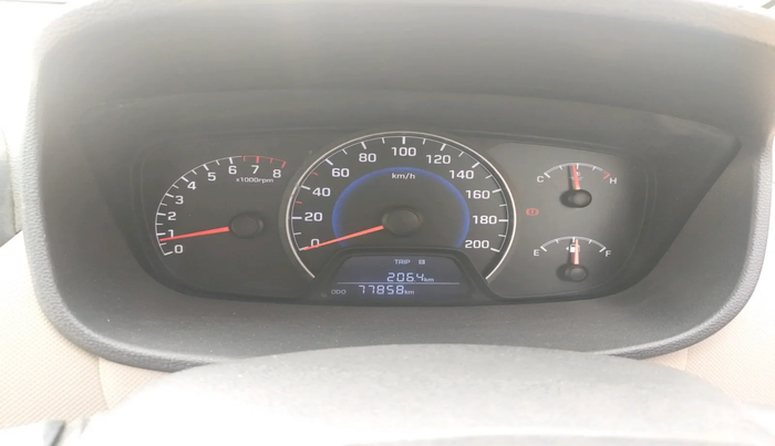 2015 Hyundai Grand i10 SPORTZ 1.2 KAPPA VTVT, Petrol, Manual, 77,858 km, interior