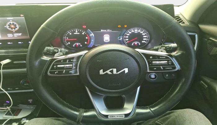 2021 KIA SELTOS X LINE 1.5 DIESEL AT, Diesel, Automatic, 1,16,146 km, interior