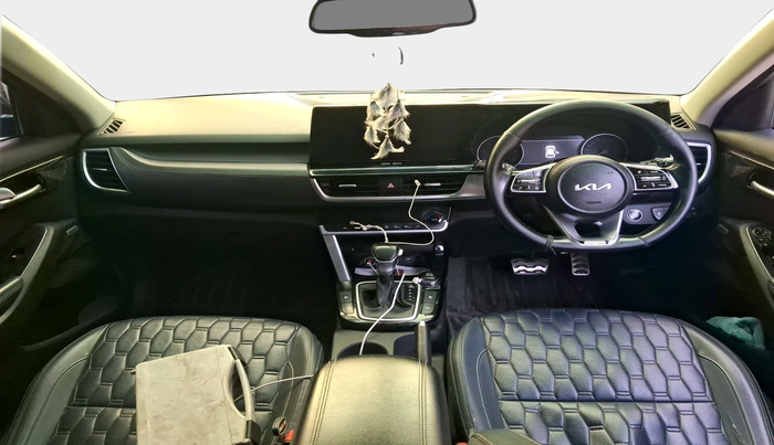 2021 KIA SELTOS X LINE 1.5 DIESEL AT, Diesel, Automatic, 1,16,146 km, interior