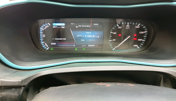 2023 Tata NEXON EV XZ PLUS DARK EDITION, Electric, Automatic, 36,347 km, interior