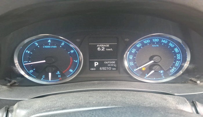 2016 Toyota Corolla Altis G CVT PETROL, Petrol, Automatic, 69,210 km, interior