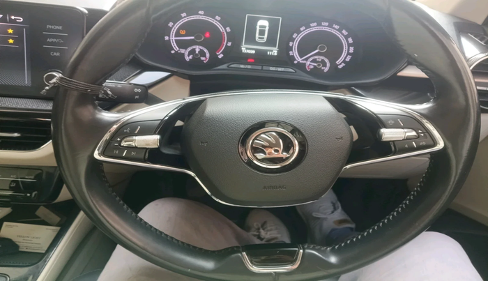 2022 Skoda SLAVIA AMBITION 1.0L TSI MT, Petrol, Manual, 1,37,039 km, interior