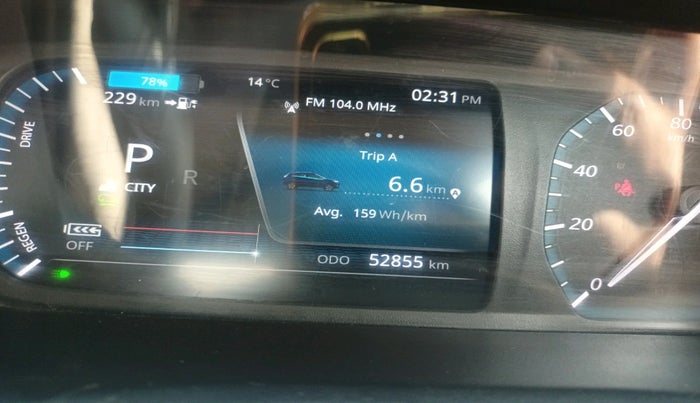 2022 Tata NEXON EV XZ PLUS, Electric, Automatic, 52,855 km, interior