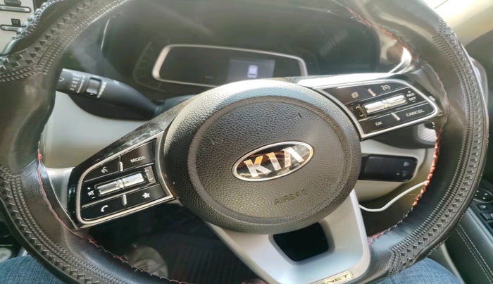 2021 KIA SONET HTX 1.0 IMT, Petrol, Manual, 34,740 km, interior