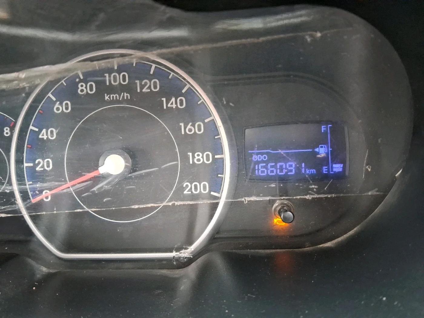 2014 Hyundai i10 MAGNA 1.1, CNG, Manual, 1,66,091 km, interior