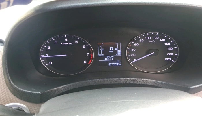 2017 Hyundai Creta SX PLUS 1.6 PETROL, Petrol, Manual, 1,07,958 km, interior