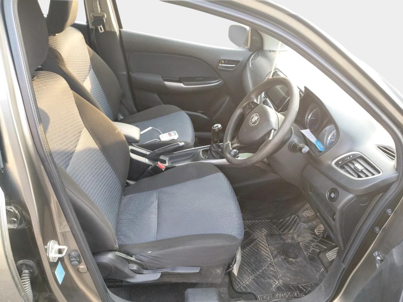 2021 Toyota Glanza G, Petrol, Manual, 85,384 km, interior