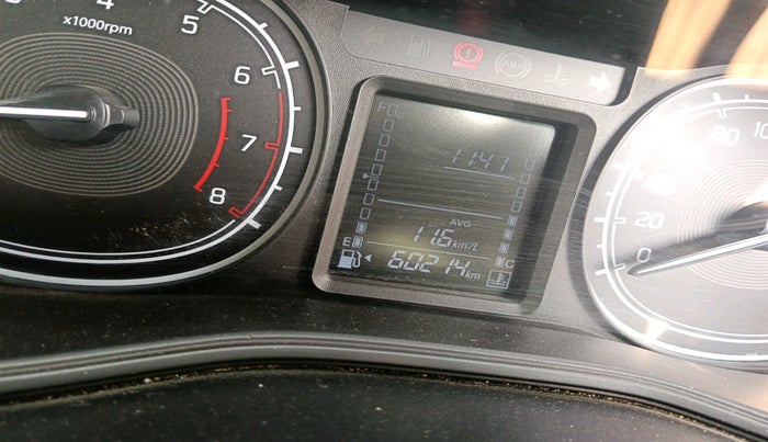 2021 Maruti Vitara Brezza LXI, Petrol, Manual, 60,214 km, interior