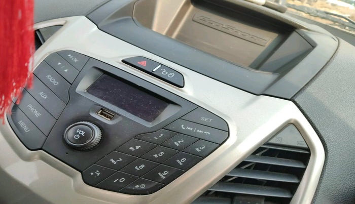 2016 Ford Ecosport TREND+ 1.5L DIESEL, Diesel, Manual, 67,561 km, interior