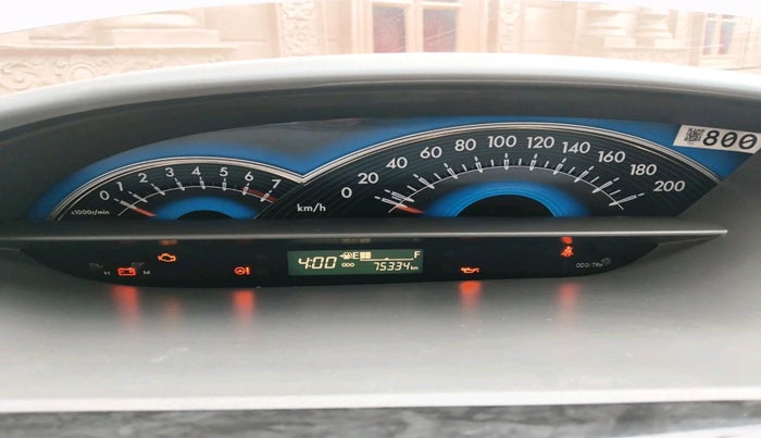 2016 Toyota Etios Liva V, Petrol, Manual, 75,334 km, interior