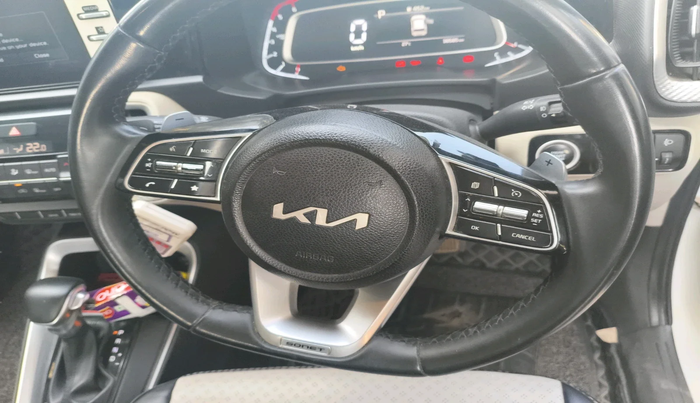 2023 KIA SONET HTX 1.5 AT, Diesel, Automatic, 38,585 km, interior