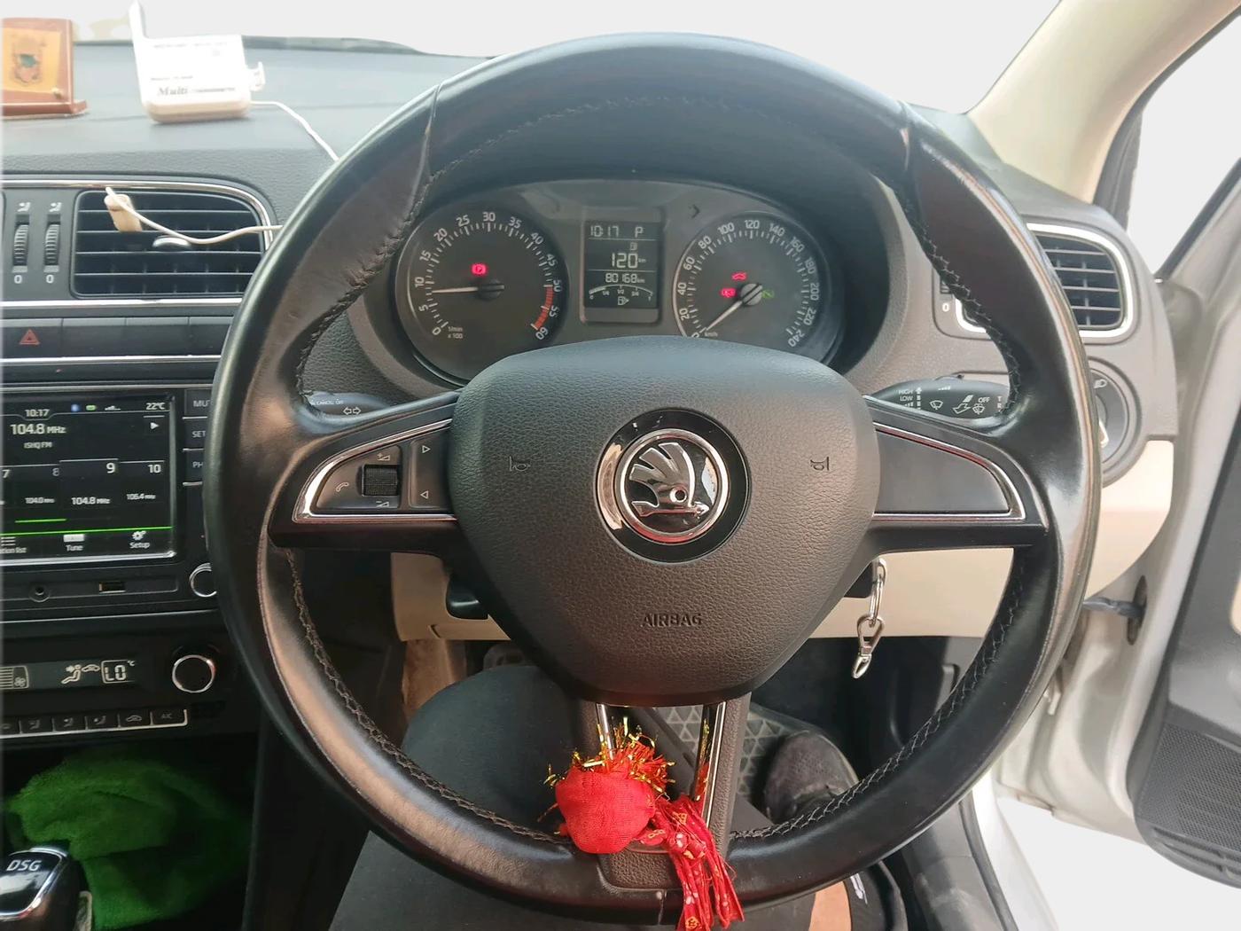 2017 Skoda Rapid STYLE 1.5 TDI AT, Diesel, Automatic, 80,168 km, interior