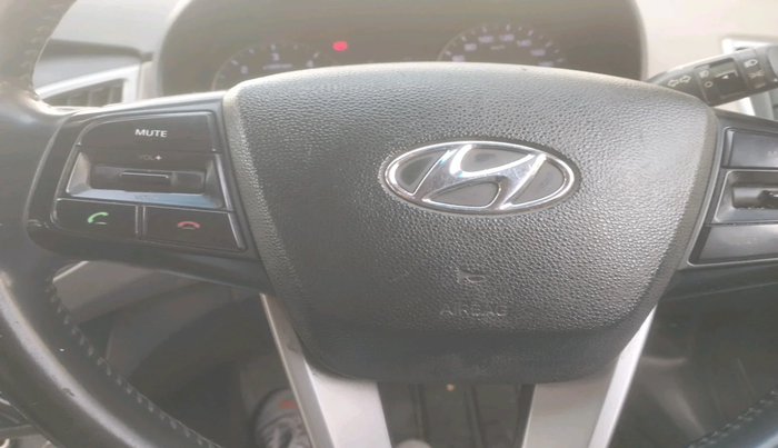 2017 Hyundai Creta SX PLUS AT 1.6 DIESEL, Diesel, Automatic, 1,60,413 km, interior