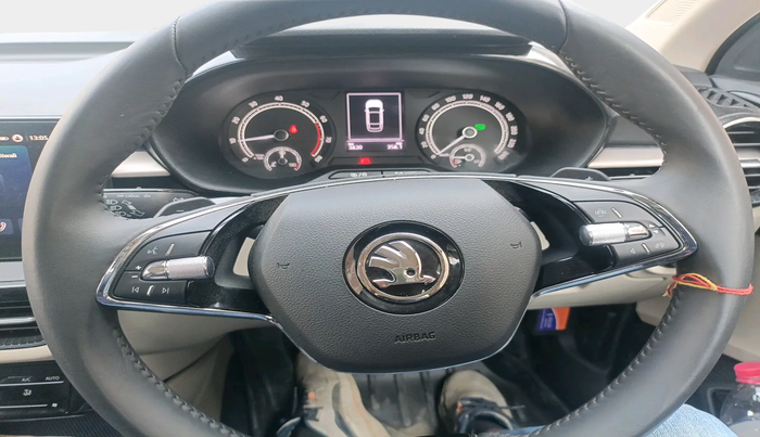 2025 Skoda SLAVIA Sportline 1.0L TSI AT, Petrol, Automatic, 3,820 km, interior