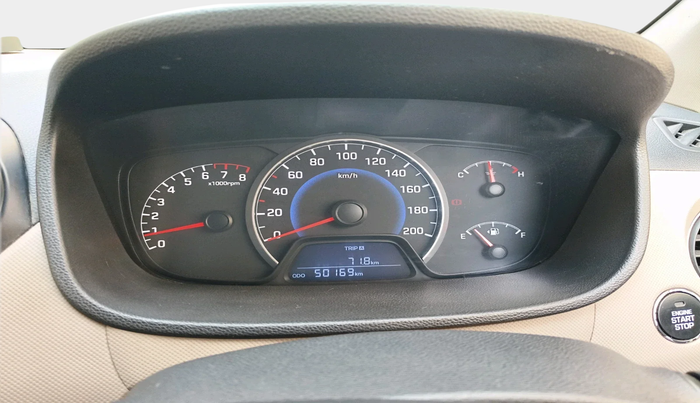 2014 Hyundai Grand i10 SPORTZ 1.2 KAPPA VTVT, Petrol, Manual, 50,169 km, interior