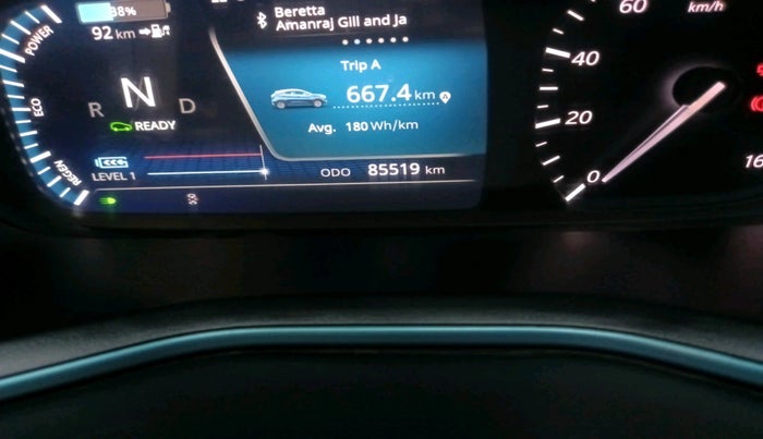 2021 Tata NEXON EV XZ PLUS, Electric, Automatic, 85,519 km, interior