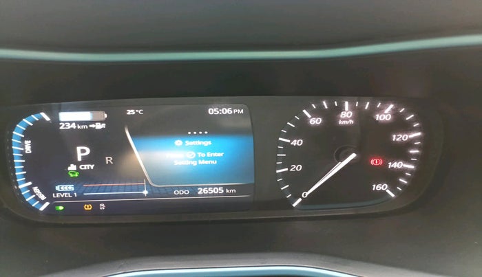 2022 Tata NEXON EV XZ PLUS LUX, Electric, Automatic, 26,505 km, interior