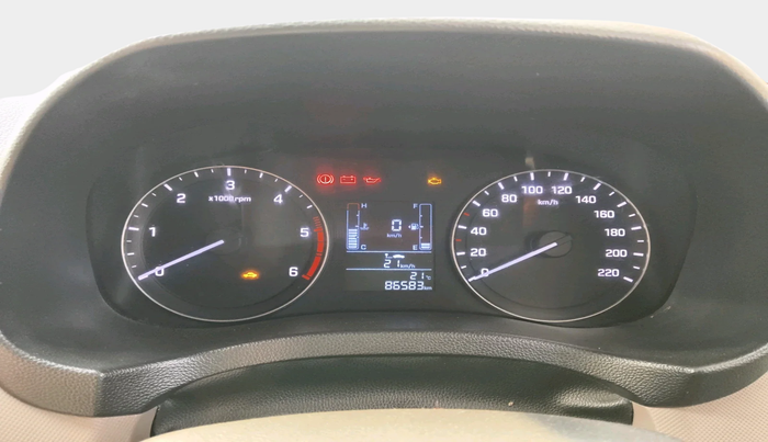 2017 Hyundai Creta E PLUS 1.4 DIESEL, Diesel, Manual, 86,583 km, interior