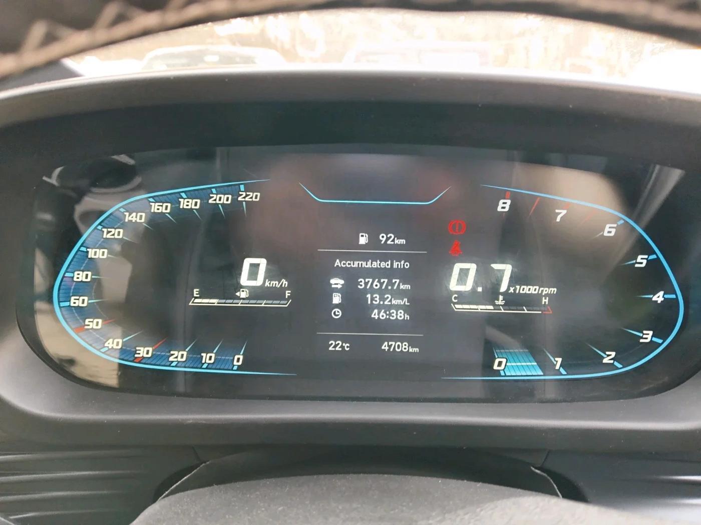 2024 Hyundai NEW I20 MAGNA 1.2 MT, Petrol, Manual, 4,708 km, interior