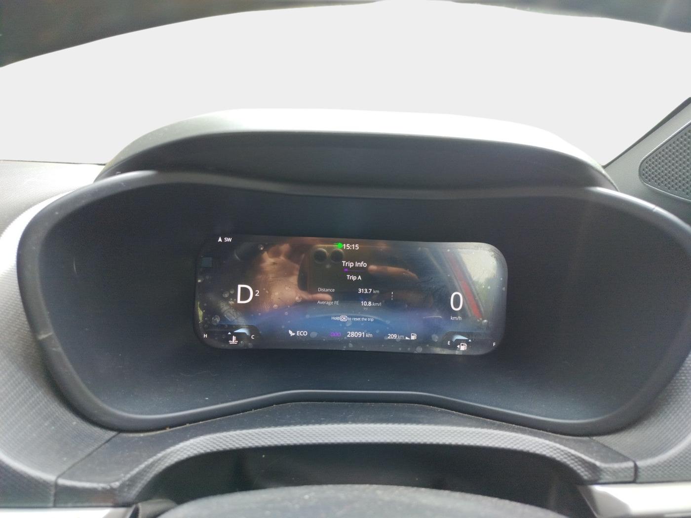 2023 Tata NEXON FEARLESS PLUS S 1.2 REVOTRON 7 DCA DT, Petrol, Automatic, 32,000 km, interior