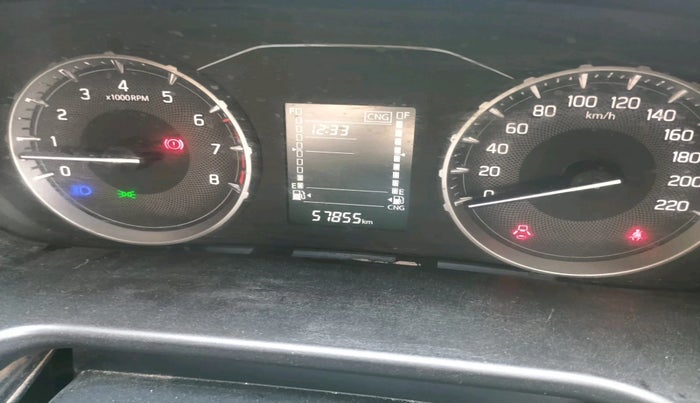 2024 Maruti BREZZA LXI S- CNG, Petrol, Manual, 57,855 km, interior