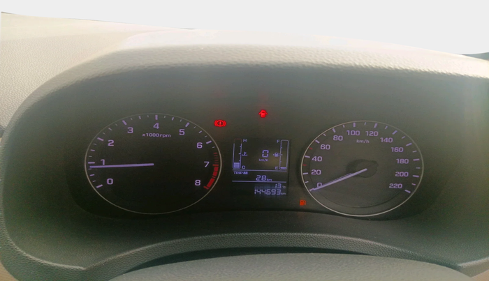 2017 Hyundai Creta SX PLUS 1.6 PETROL, Petrol, Manual, 1,44,693 km, interior