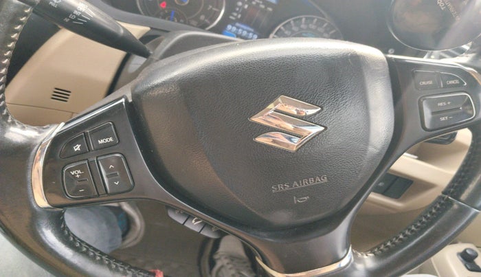 2018 Maruti Ciaz ALPHA 1.5 SHVS PETROL, Petrol, Manual, 1,11,645 km, interior