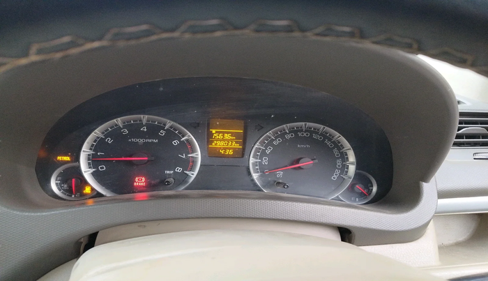 2013 Maruti Ertiga VXI CNG, Petrol, Manual, 2,98,033 km, interior