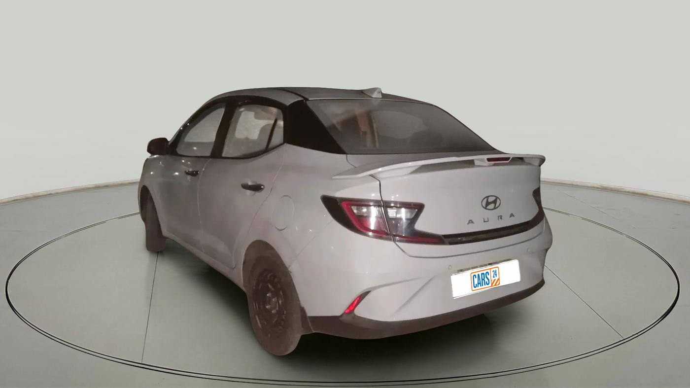 2023 Hyundai AURA SX 1.2 CNG, CNG, Manual, 50,817 km, exterior