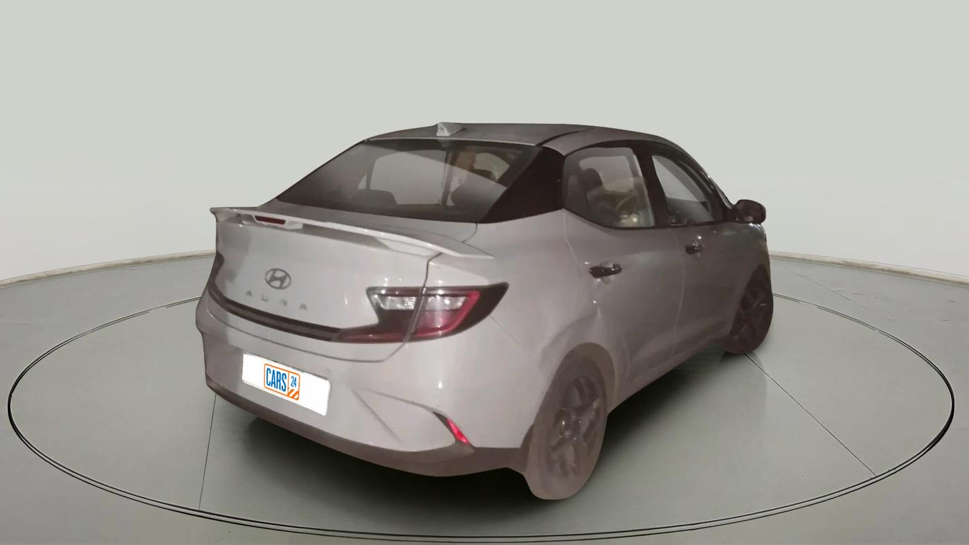 2023 Hyundai AURA SX 1.2 CNG, CNG, Manual, 50,817 km, exterior