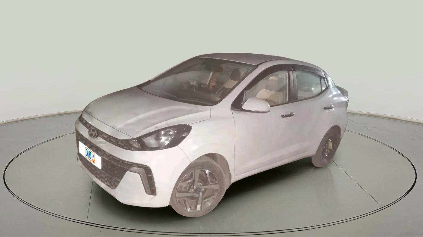 2023 Hyundai AURA SX 1.2 CNG, CNG, Manual, 50,817 km, exterior