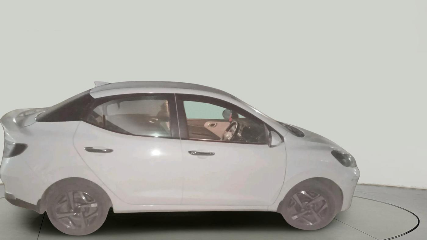 2023 Hyundai AURA SX 1.2 CNG, CNG, Manual, 50,817 km, exterior