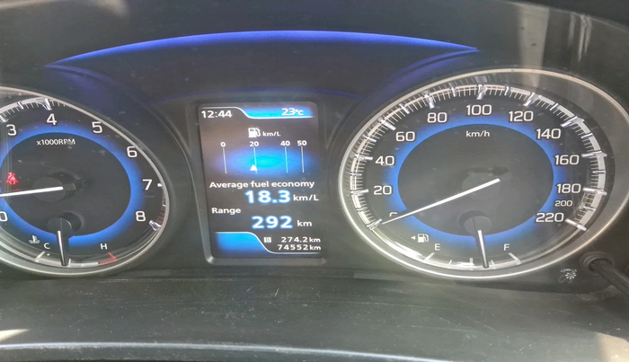 2016 Maruti Baleno ALPHA PETROL 1.2, Petrol, Manual, 74,552 km, interior