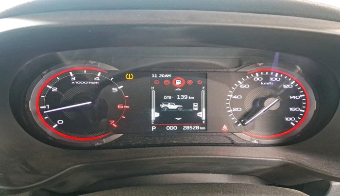 2021 Mahindra Thar LX PETROL HT 4WD AT, Petrol, Automatic, 28,528 km, interior