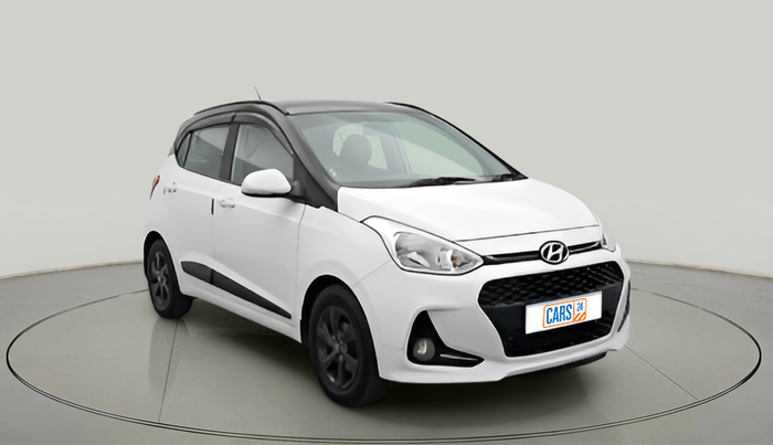 2018 Hyundai Grand i10 SPORTZ 1.2 KAPPA VTVT DUAL TONE, Petrol, Manual, 1,00,234 km, exterior