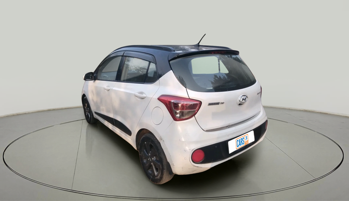 2018 Hyundai Grand i10 SPORTZ 1.2 KAPPA VTVT DUAL TONE, Petrol, Manual, 1,00,234 km, exterior