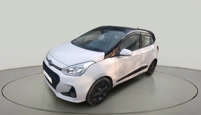 2018 Hyundai Grand i10 SPORTZ 1.2 KAPPA VTVT DUAL TONE, Petrol, Manual, 1,00,234 km, exterior