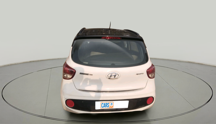 2018 Hyundai Grand i10 SPORTZ 1.2 KAPPA VTVT DUAL TONE, Petrol, Manual, 1,00,234 km, exterior