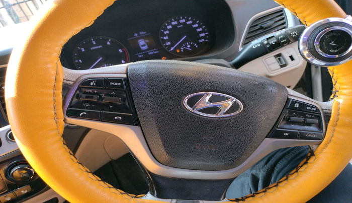 2018 Hyundai Verna 1.6 SX (O) CRDI MT, Diesel, Manual, 98,916 km, interior