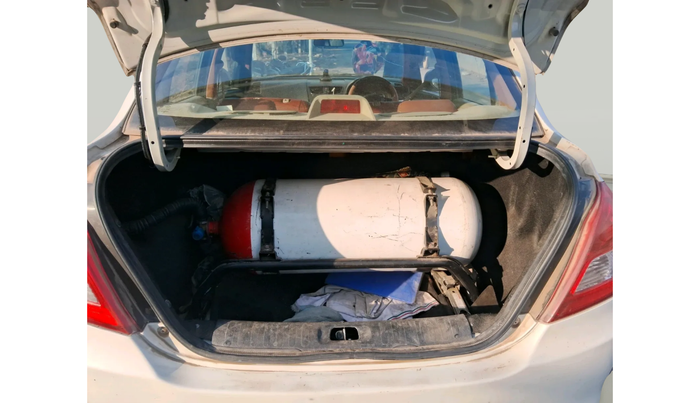 2018 Maruti Swift Dzire TOUR S-CNG, Petrol, Manual, 1,10,801 km, exterior