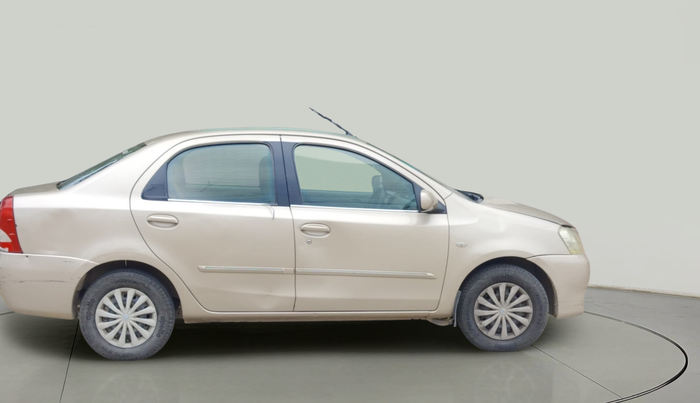 2011 Toyota Etios G, Petrol, Manual, 85,414 km, exterior