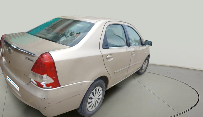 2011 Toyota Etios G, Petrol, Manual, 85,414 km, exterior