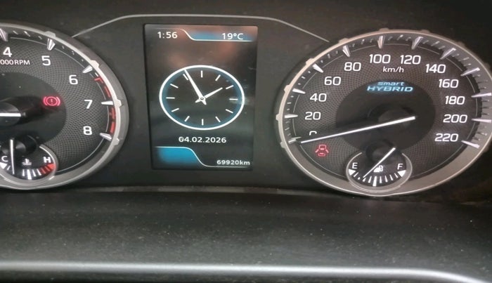 2022 Maruti BREZZA ZXI SMART HYBRID , Petrol, Manual, 69,920 km, interior