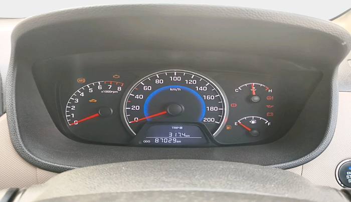 2014 Hyundai Grand i10 ASTA 1.2 KAPPA VTVT, Petrol, Manual, 87,029 km, interior