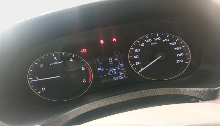 2019 Hyundai Creta E PLUS 1.4 DIESEL, Diesel, Manual, 69,363 km, interior